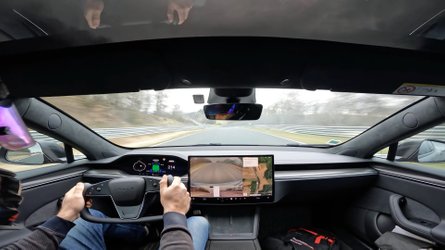 Owner Takes Tesla Model S Plaid To Nurburgring Makes It Look So Easy