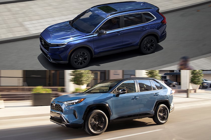 Popular Crossover Comparison: Honda CR-V Vs. Toyota RAV4