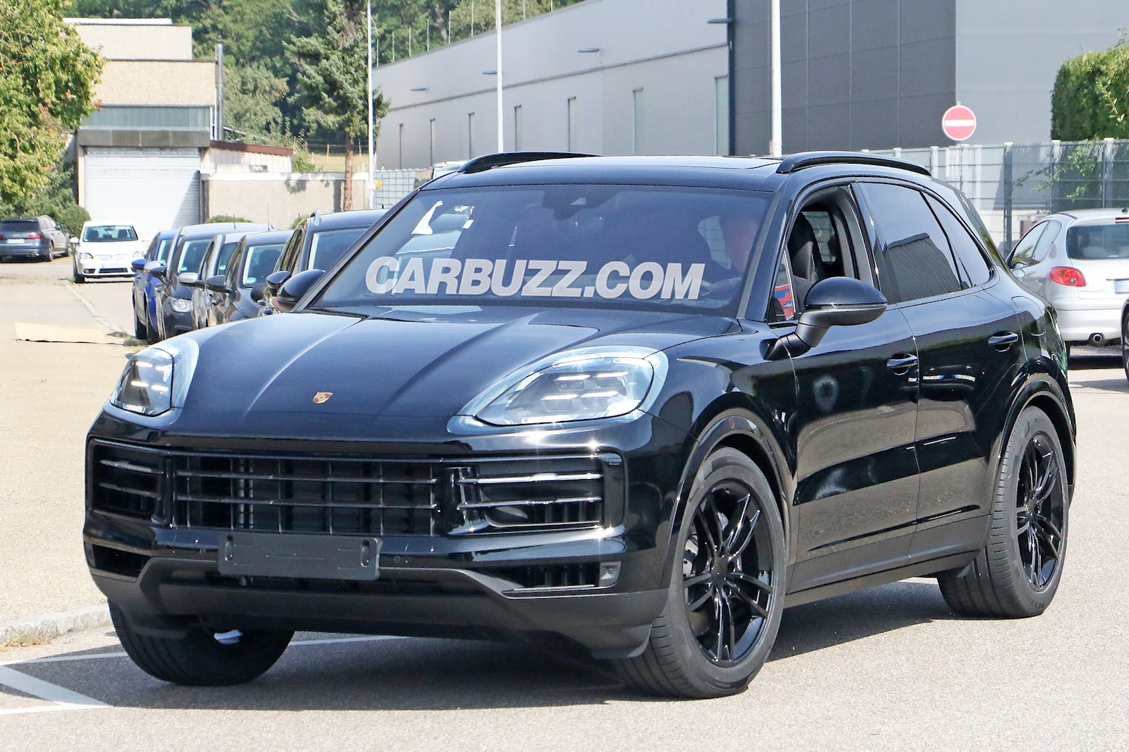 Porsche Cayenne Facelift Strips Down To Reveal Production Bumpers