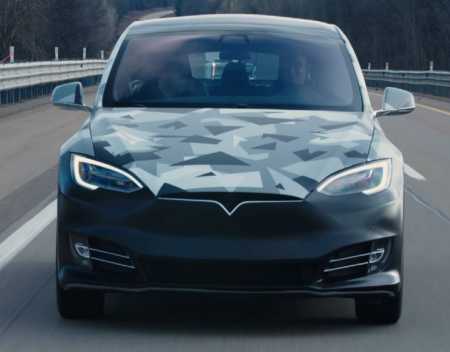 Prototype Tesla Model S For 752 Miles On One Charge