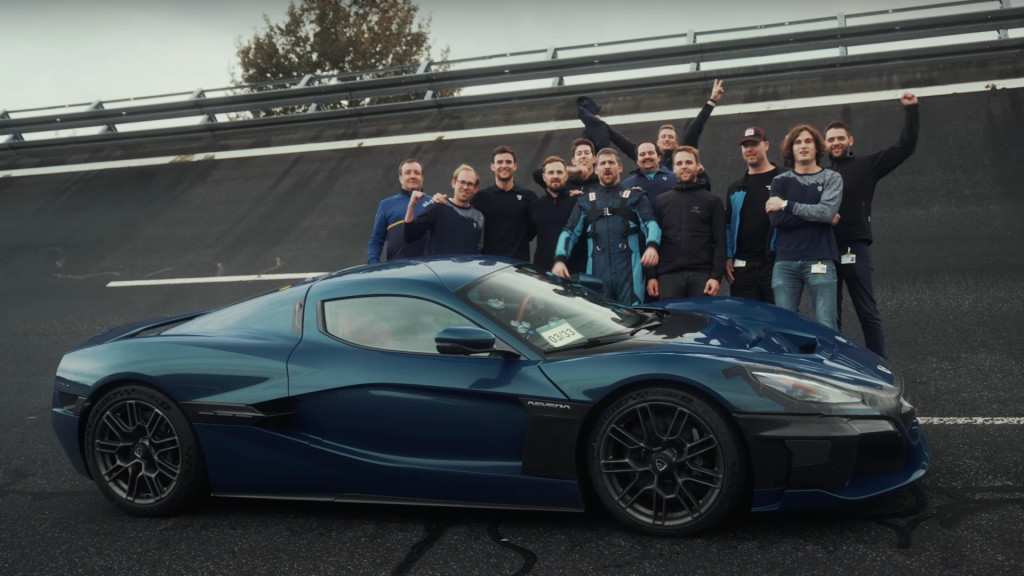 Rimac Nevera hits 256 mph becomes worlds fastest production EV