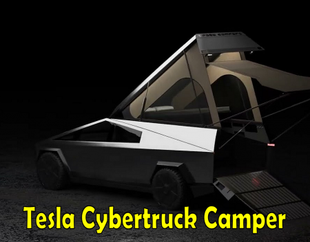 Space Campers Shares New Look Inside its Tesla Cybertruck Camper