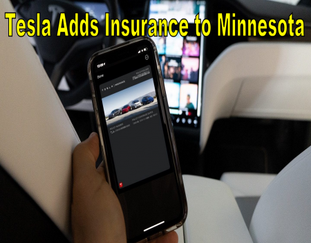 Tesla Adds Insurance to Minnesota