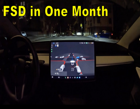Tesla Aims for FSD Wide Release in One Month