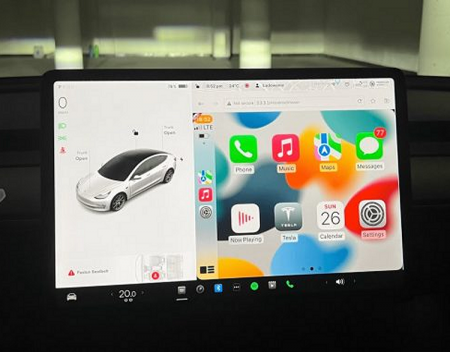 Tesla Apple CarPlay Hack Can Now Work on any Tesla