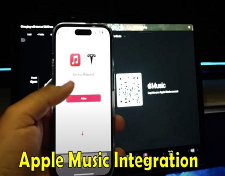 Tesla Apple Music Integration