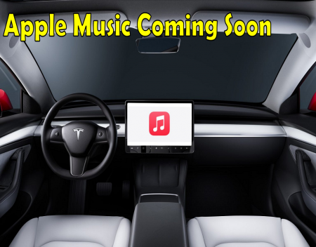 Tesla Apple Music Integration Could Come as a Christmas Gift