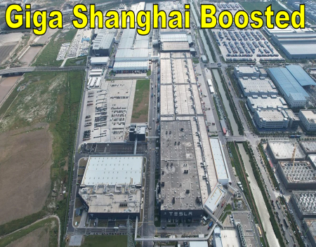 Tesla Boosts Production Capacity at Giga Shanghai