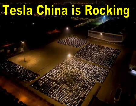 Tesla China Cranking Out Exports