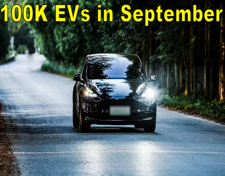 Tesla China expected to deliver over 100K EVs for in September