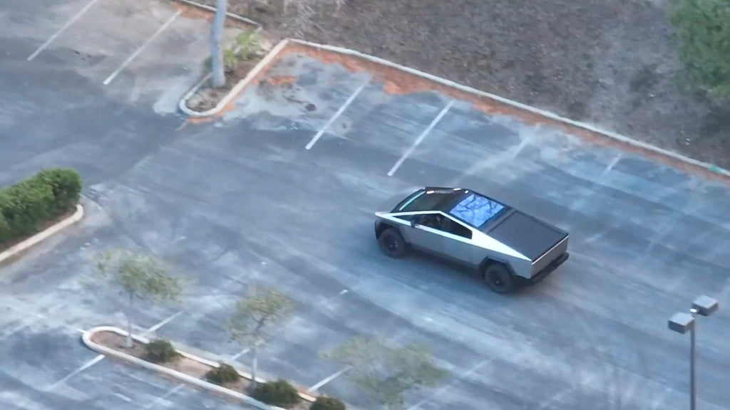 Tesla Cybertruck Spotted in the Wild with Covered Bed