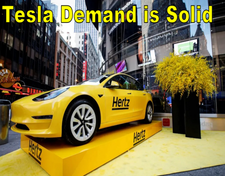 Tesla Demand is Very Very Solid Hertz CEO Says