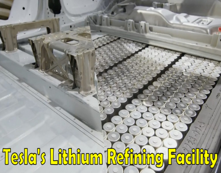 Tesla Discusses Lithium Refining Facility in Nueces