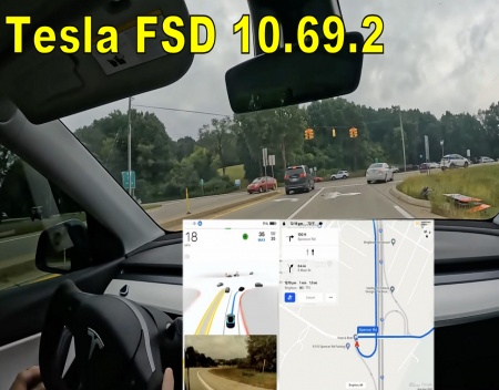 Tesla FSD 10.69.2