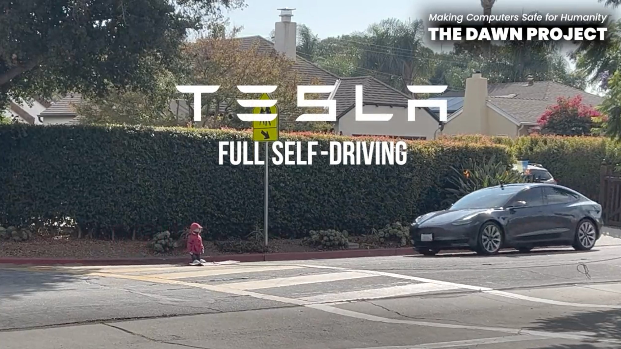 Tesla Full Self-Driving Super Bowl ad aims criticism at driver assistance suite