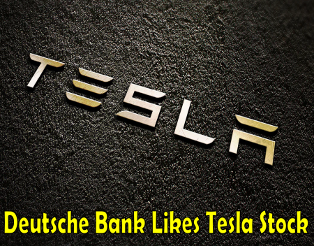 Tesla Gets Optimistic Outlook from Deutsche Bank