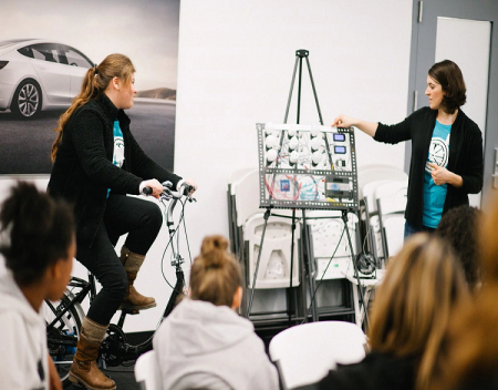 Tesla Giga Berlin Held a Girls Day