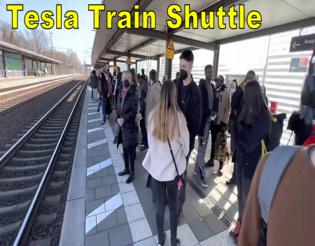 Tesla Giga Berlin to Launch Employee Train Shuttle