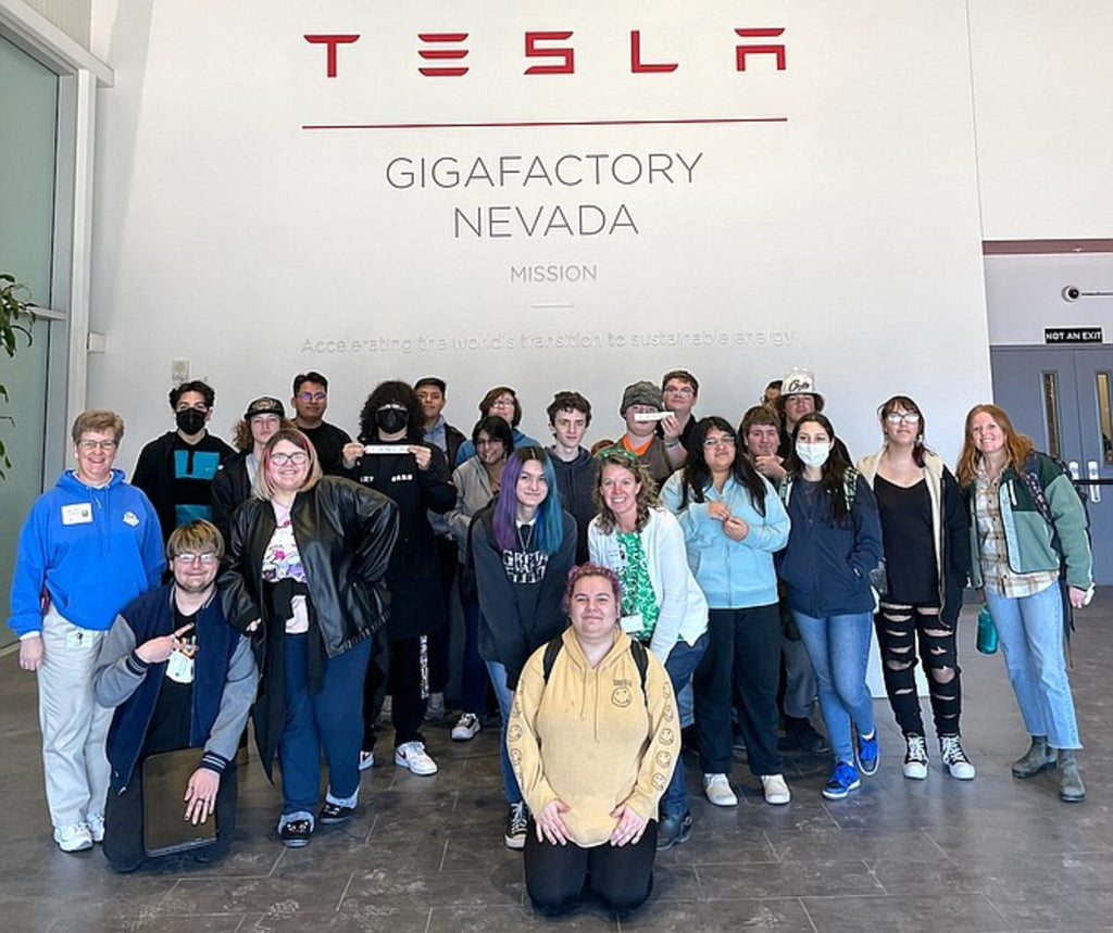 Tesla Giga Nevada Welcomed Students to Share Educational and Career Opportunities