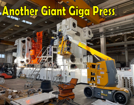 Tesla Giga Press Supplier is Assembling Another Giant Contraption