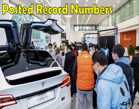 Tesla Giga Shanghai Posted Record Numbers