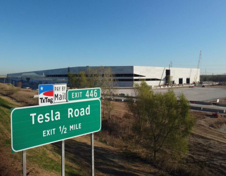 Tesla Giga Texas Is Now Officially Located on Tesla Road