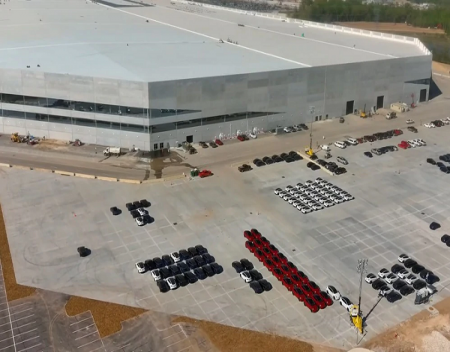 Tesla Giga Texas Starts Production of Red Multi Coat Model Ys