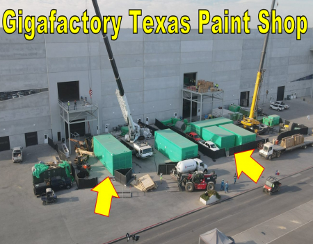 Tesla Gigafactory Texas Paint Shop is Getting Expanded