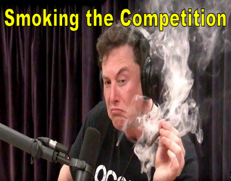Tesla Is Smoking the Competition
