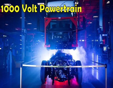 Tesla Launches 1000 Volt Powertrain