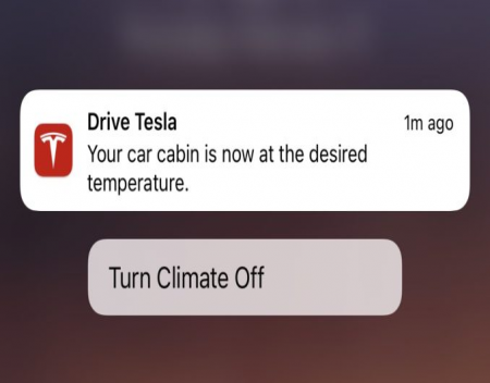 Tesla MobileApp Update 4.6.0.