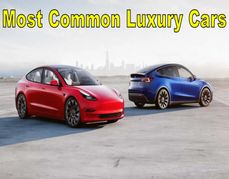 Tesla Model 3 and Y are the Most Common Luxury Cars
