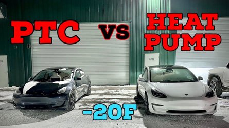 Tesla Model 3 Heater Race: Heat Pump Compared To Older Tech -20F