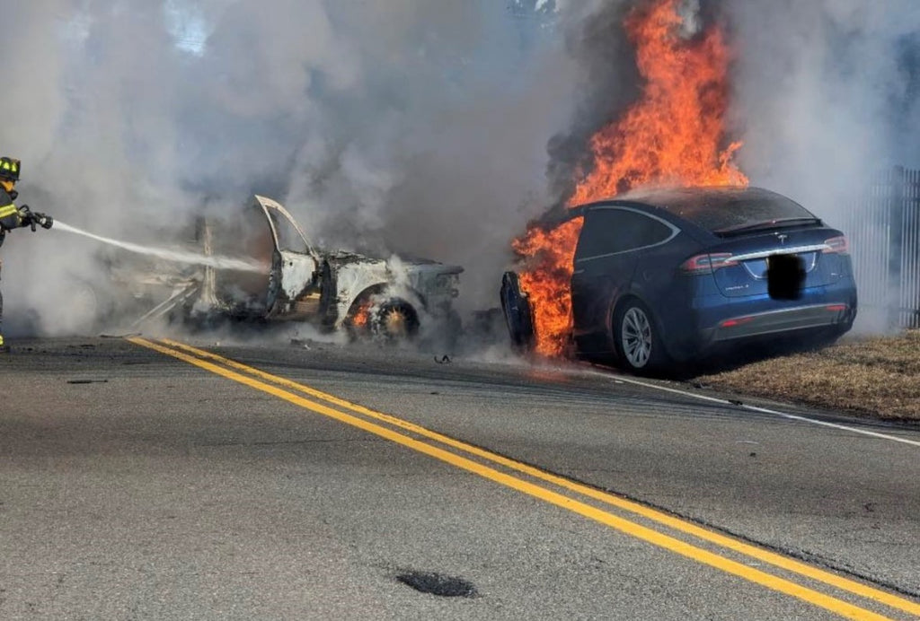 Tesla Model X Saves Owners Life in Serious Collision Provides Excellent Protection