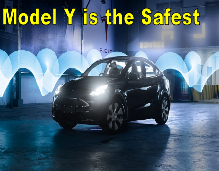 Tesla Model Y earned Europes highest safety score in History