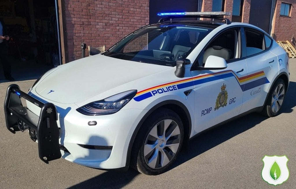 Tesla Model Y Enters Police Service in Langford Canada