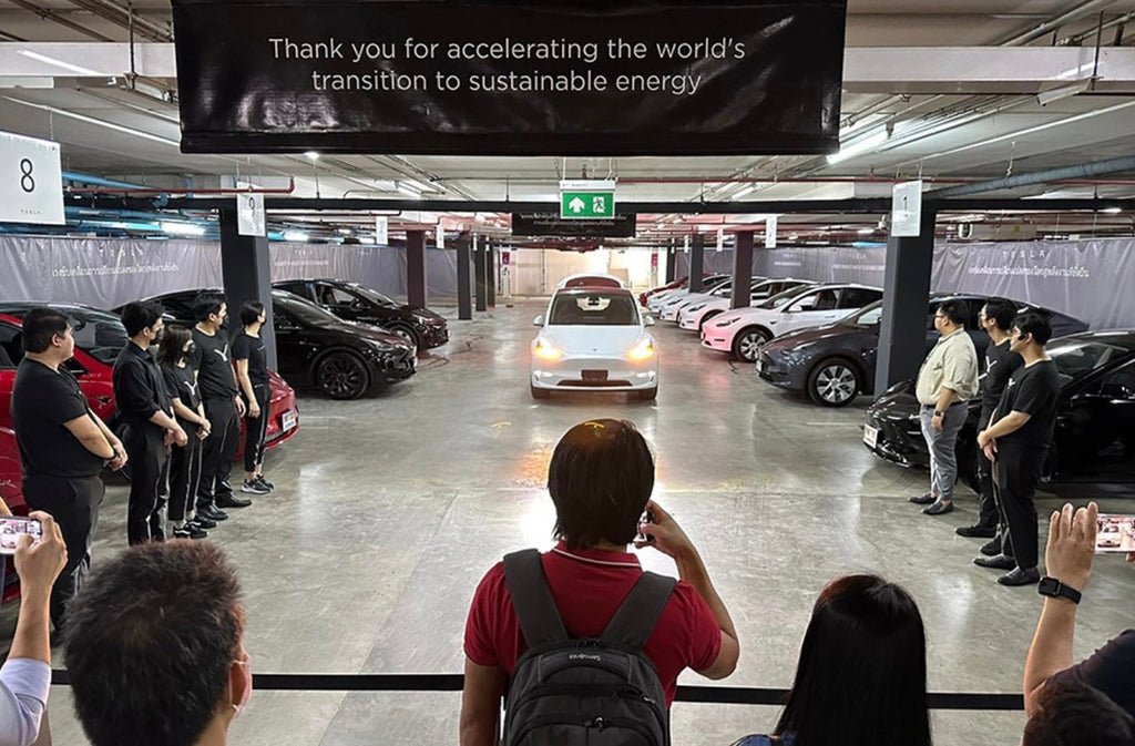 Tesla Officially Starts Delivery of Model Y and 3 to Thailand