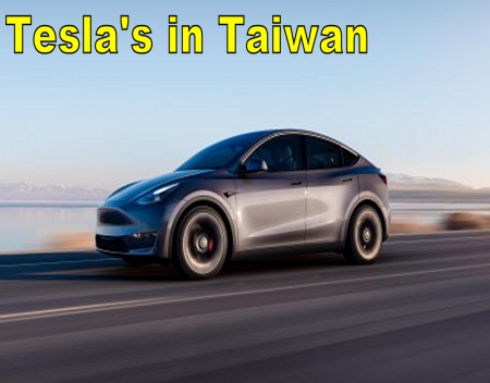 Tesla opens Model Y orders in Taiwan
