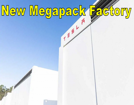 Tesla Presents Its New Megapack Factory In Lathrop