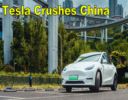 Tesla price cuts are putting pressure on Chinas local EV champions