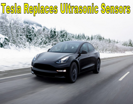 Tesla Replaces Ultrasonic Sensors