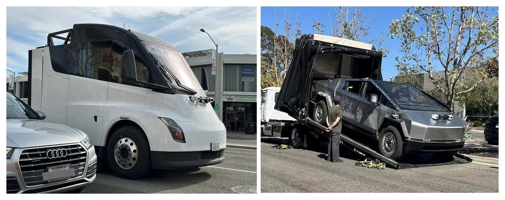 Tesla Semi and Cybertruck Spotted with Lidar Equipment for Testing