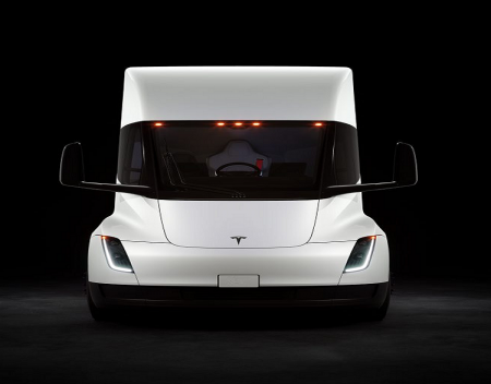 Tesla shares new photos of the Tesla Semi