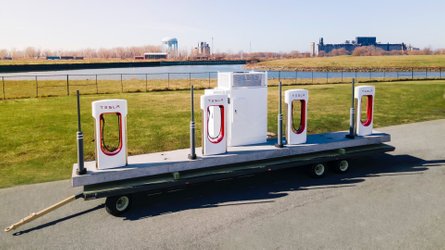 Tesla Shows How Prefabricated Supercharger Units Save Time Costs