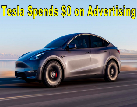 Tesla Spends ZERO on Advertising