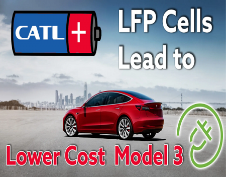 Tesla Starts a Trend With LFP Batteries
