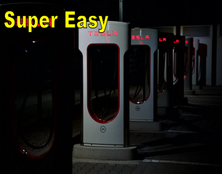 Tesla Supercharger is Super Easy