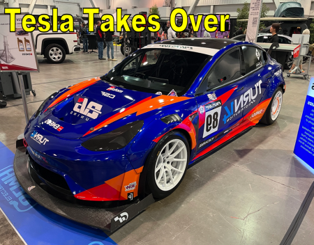 Tesla Takes Over at the SEMA Show in Las Vegas