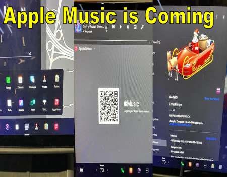 Tesla to Offer Apple Music in its Vehicles