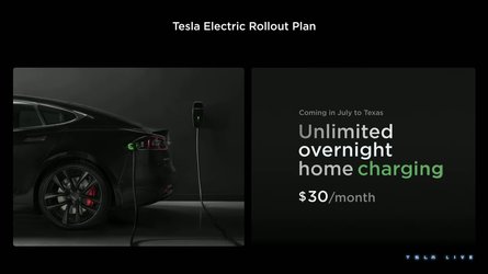 Tesla To Offer Unlimited Overnight Charging For About $1 Per Day